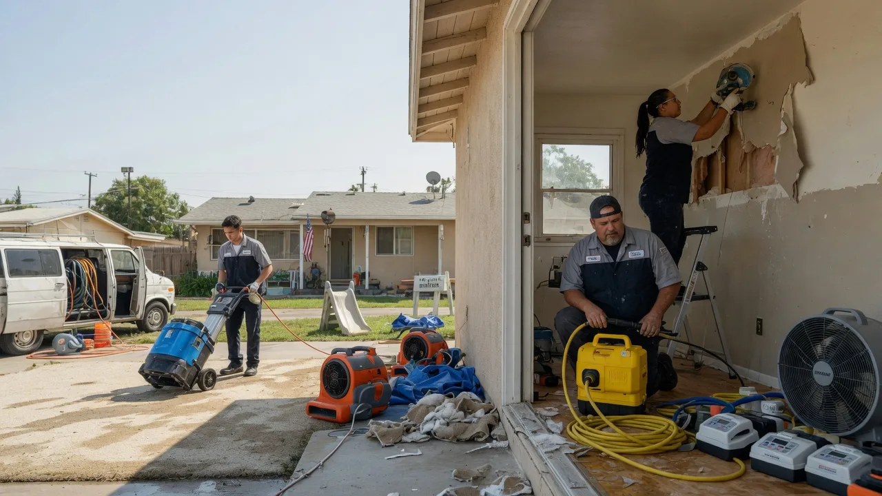 Water Damage Restoration in Caliente, CA near me